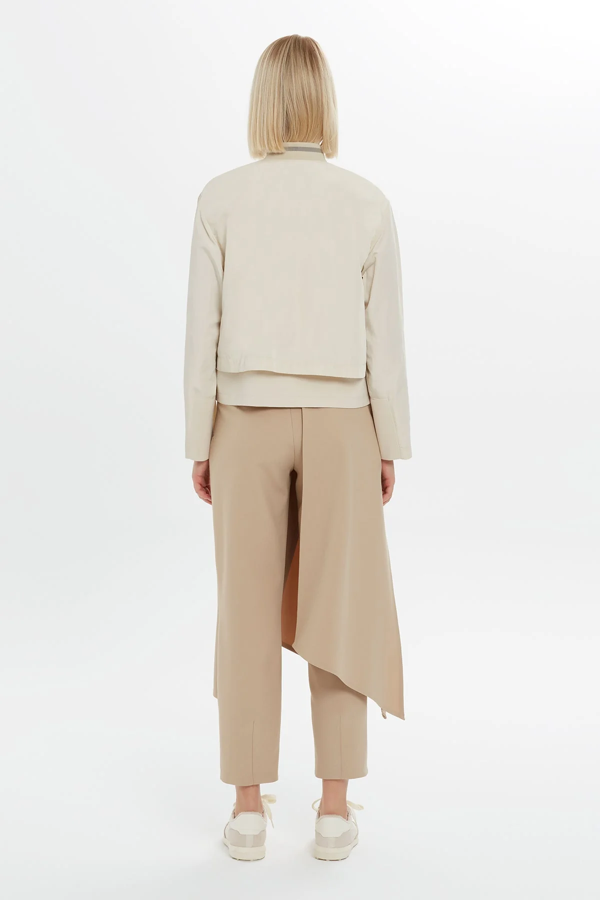 Beige Butterfly-Detail Sweatshirt - Image 6