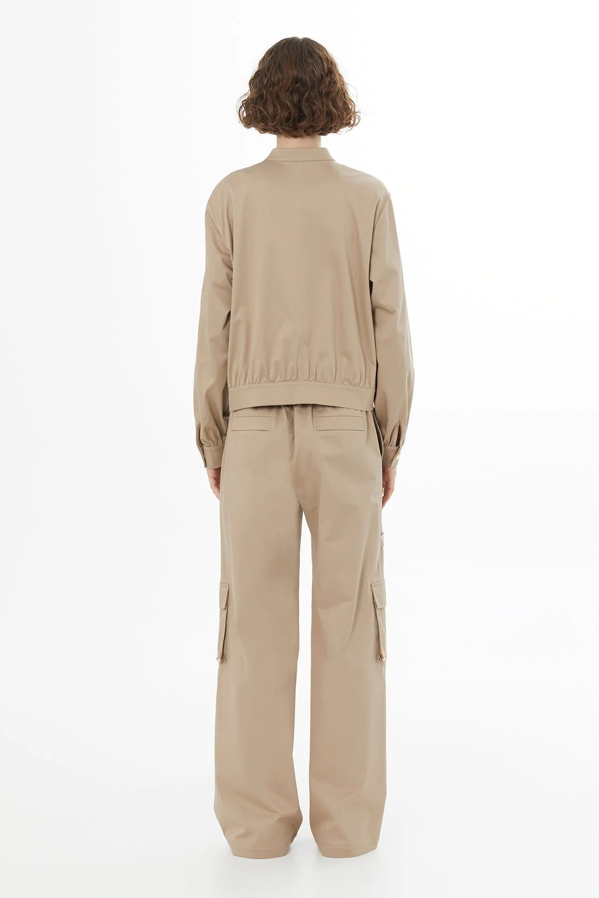 Beige Crystal-Embellished Blazer - Image 4