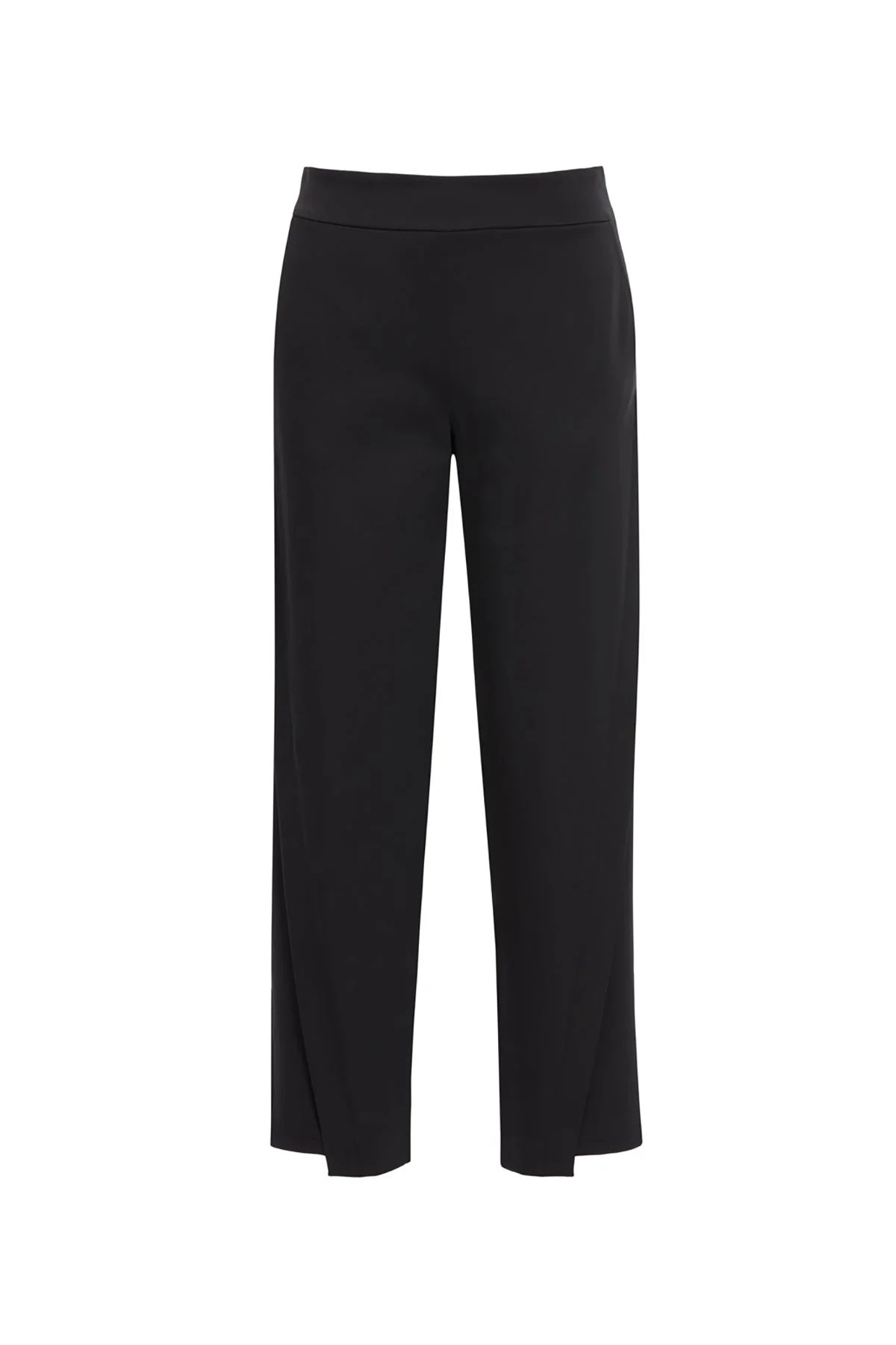 Black Butterfly Embroidered Pants