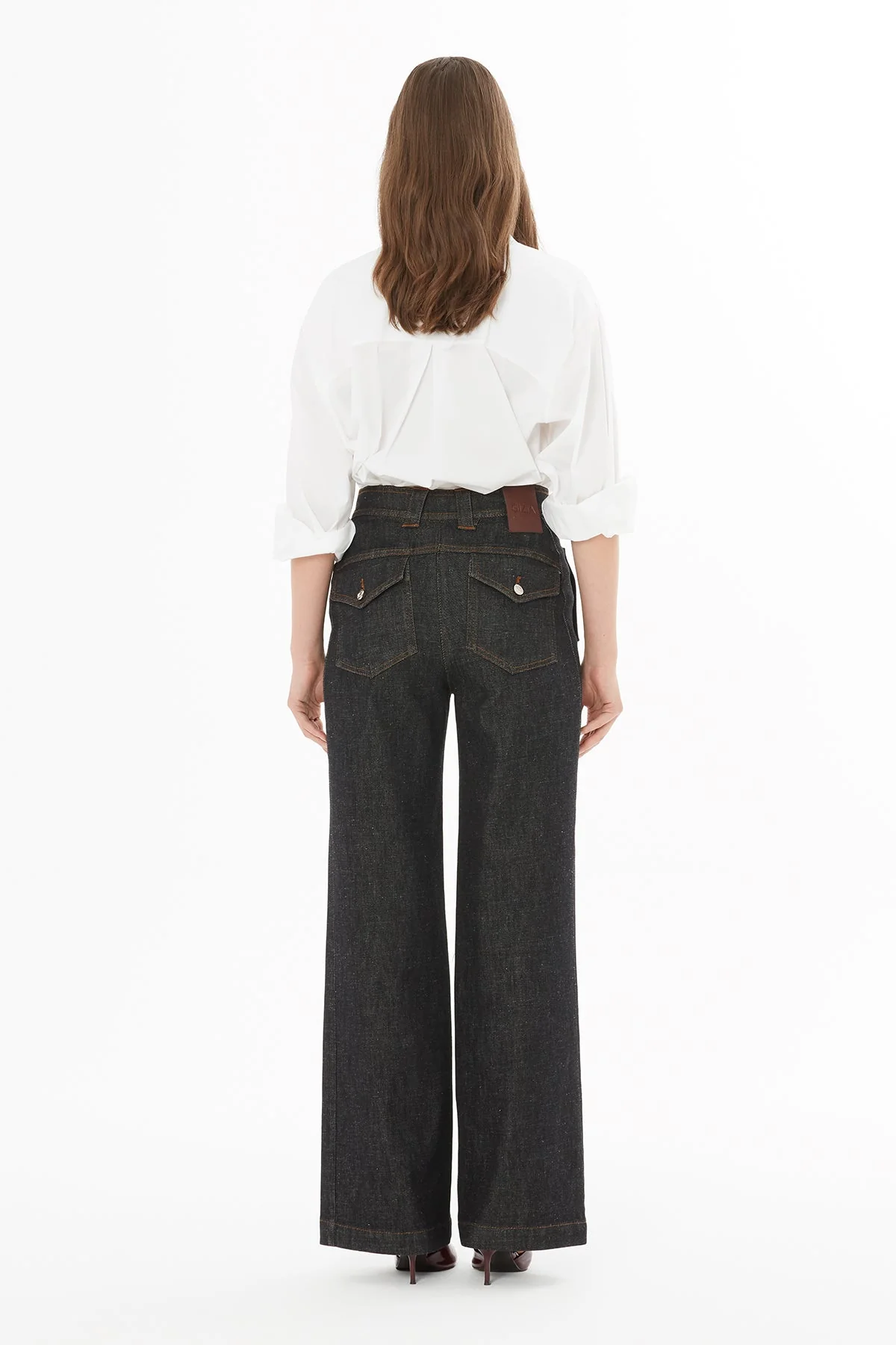 Black Denim Pants - Image 3