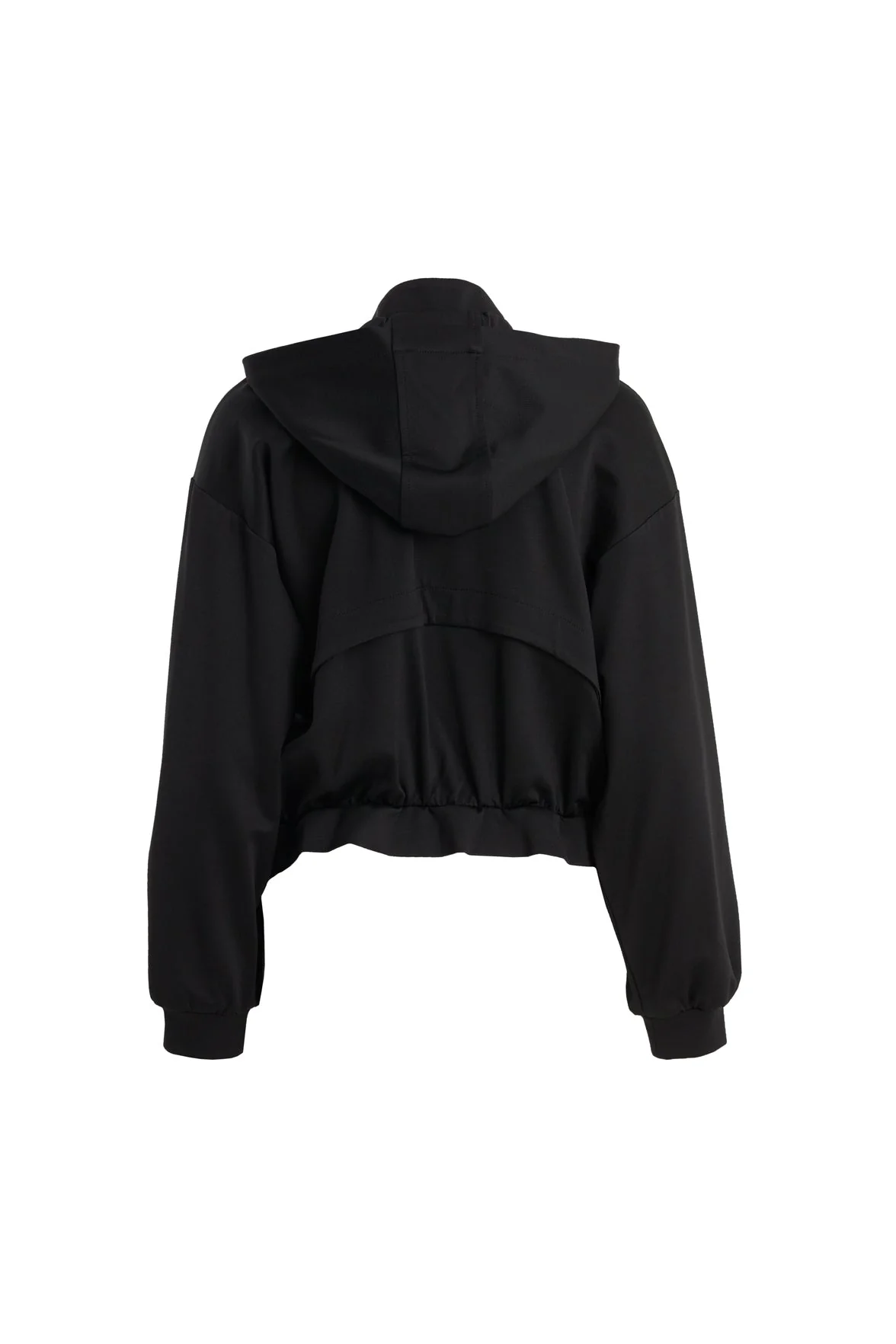 Black Embroidered Hooded Sweatshirt - Image 3