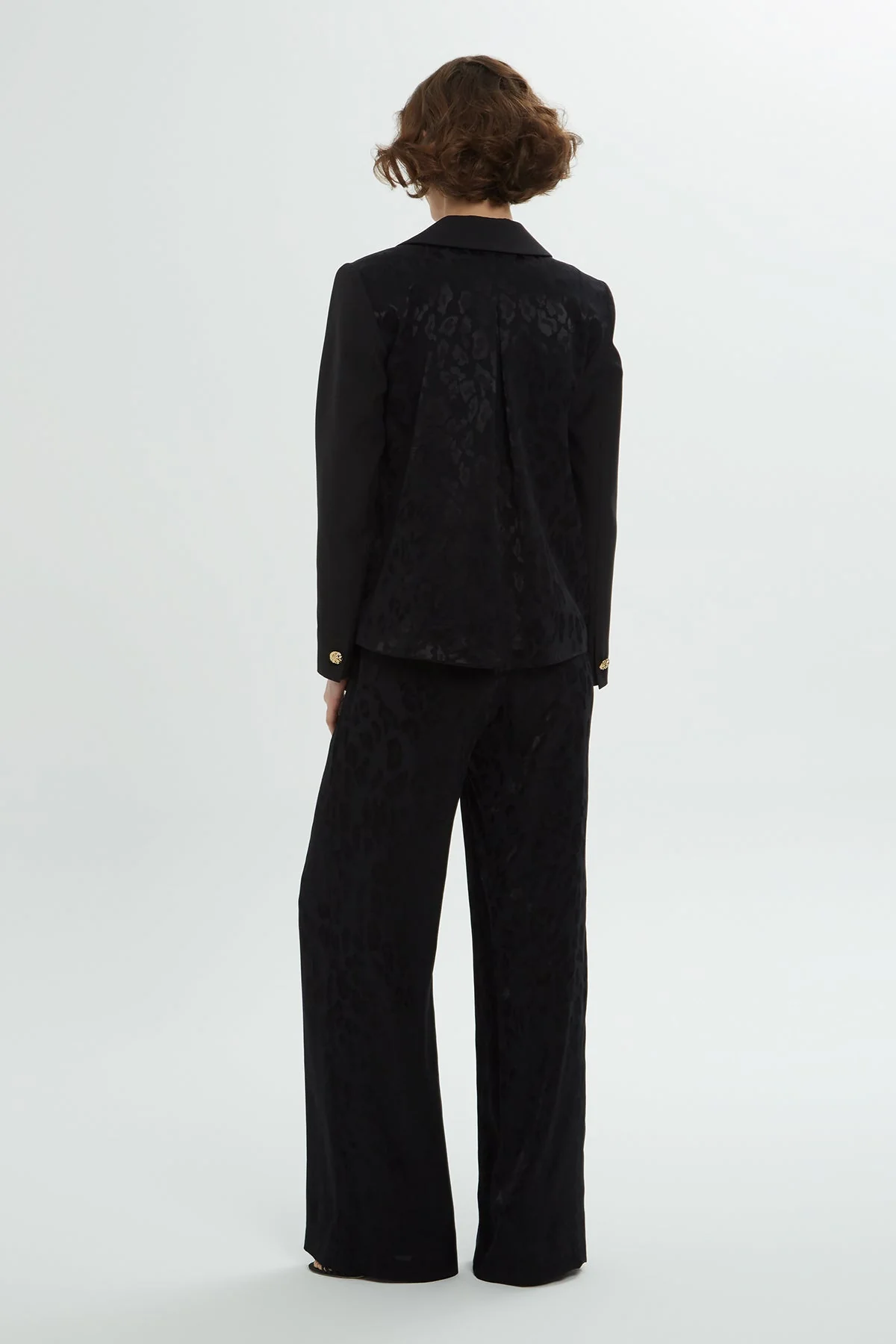 Black Jacquard Co-Ord Set - Image 6