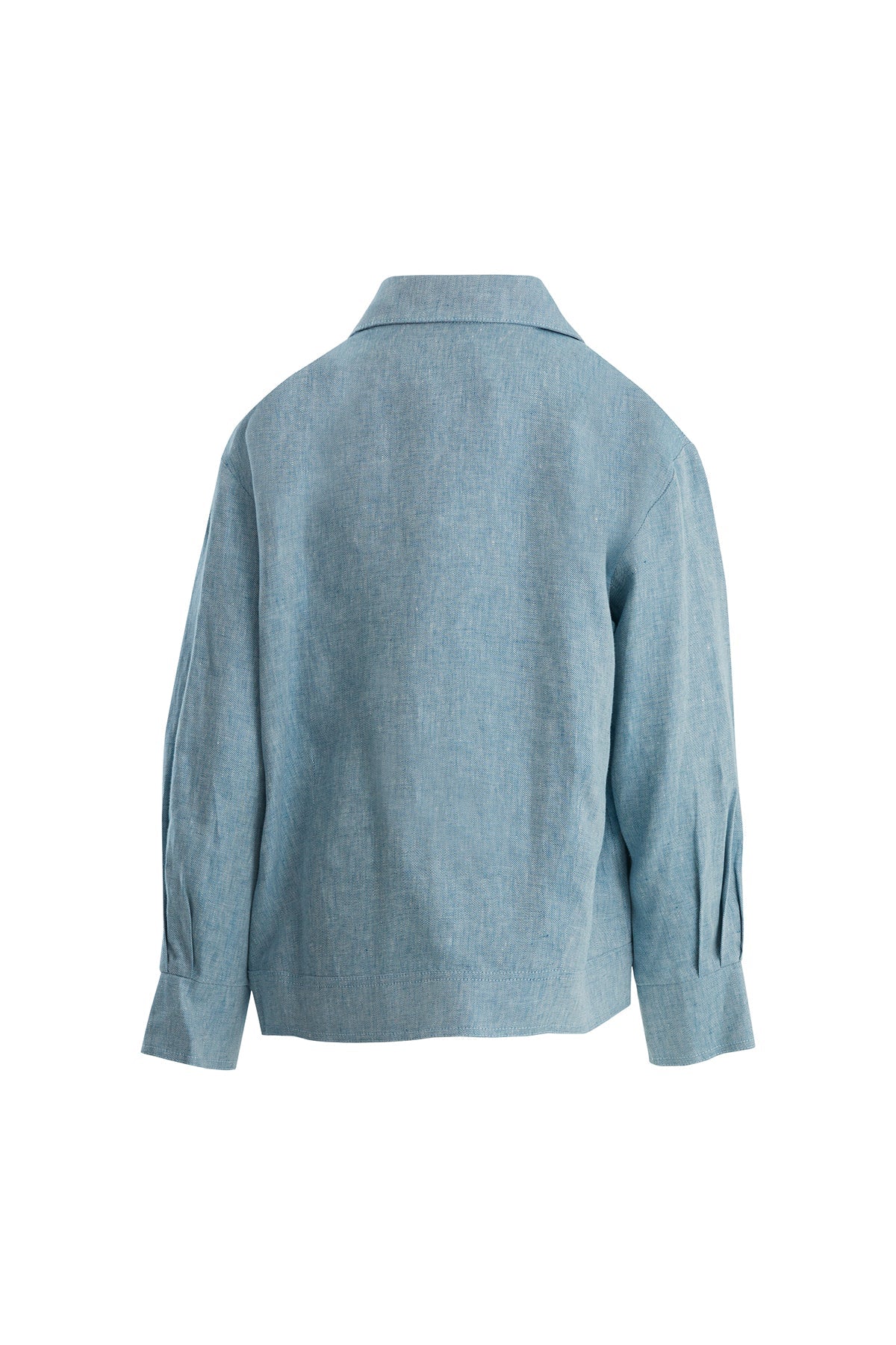 Blue Gold Accessory Linen Jacket - Image 3