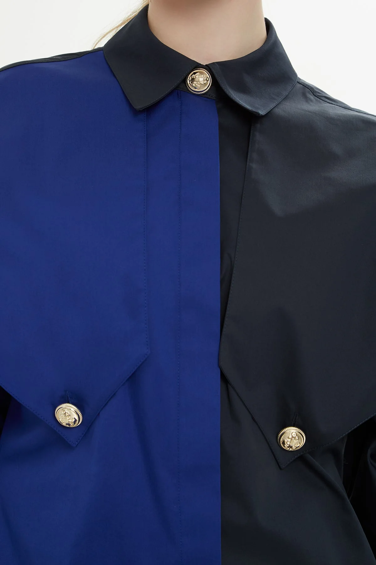 Blue Two-Tone Shirt - Image 2