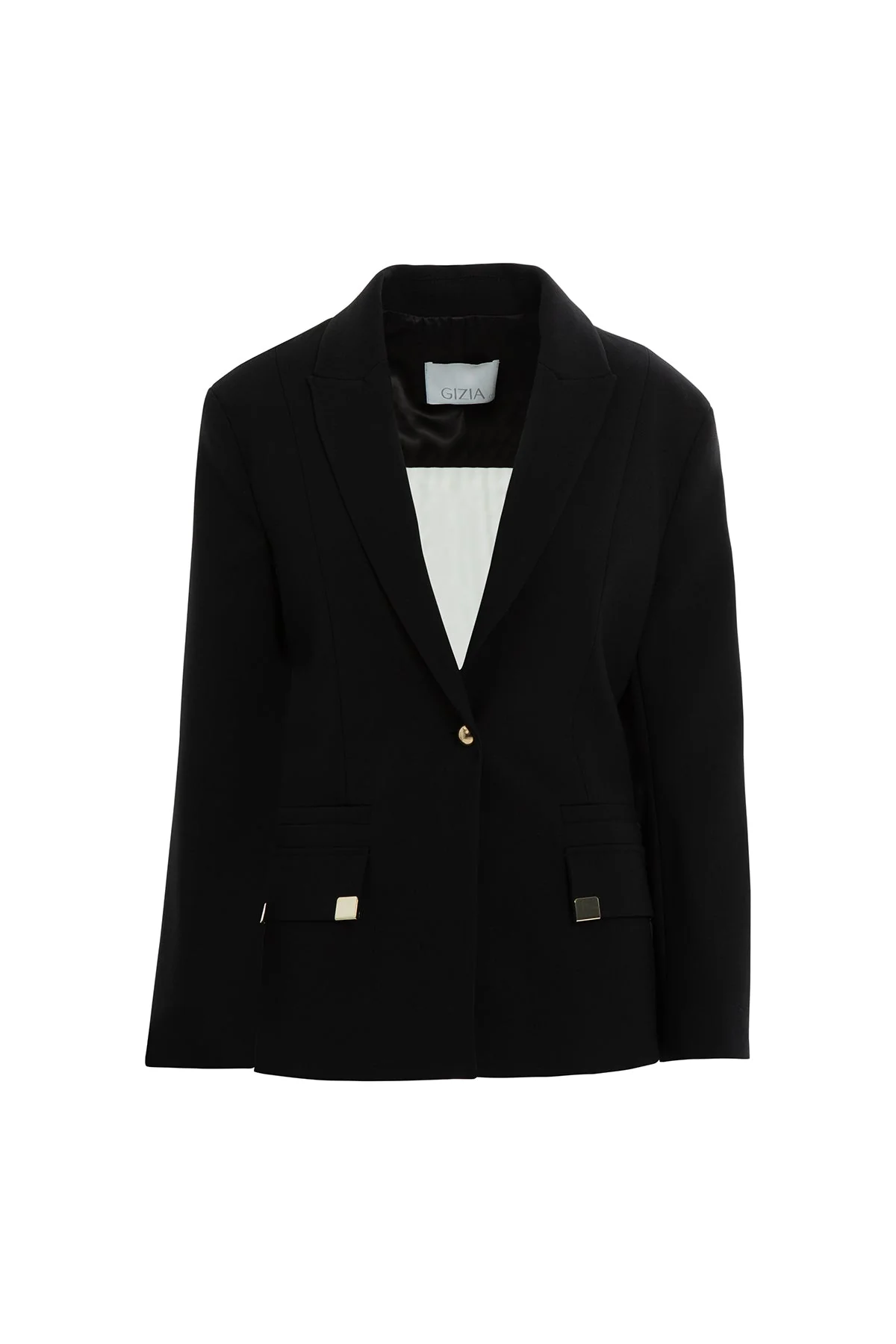 Belted Double-Breasted Jacket