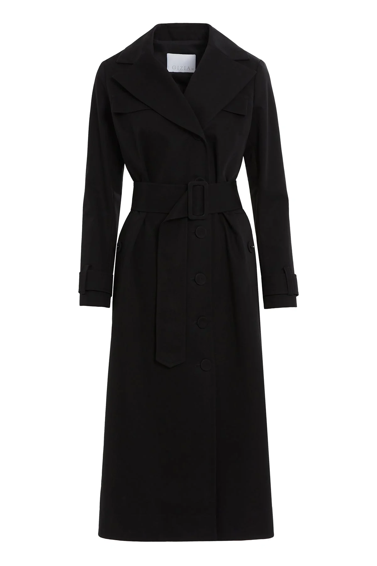 Double-Breasted Snap Trenchcoat - Image 4