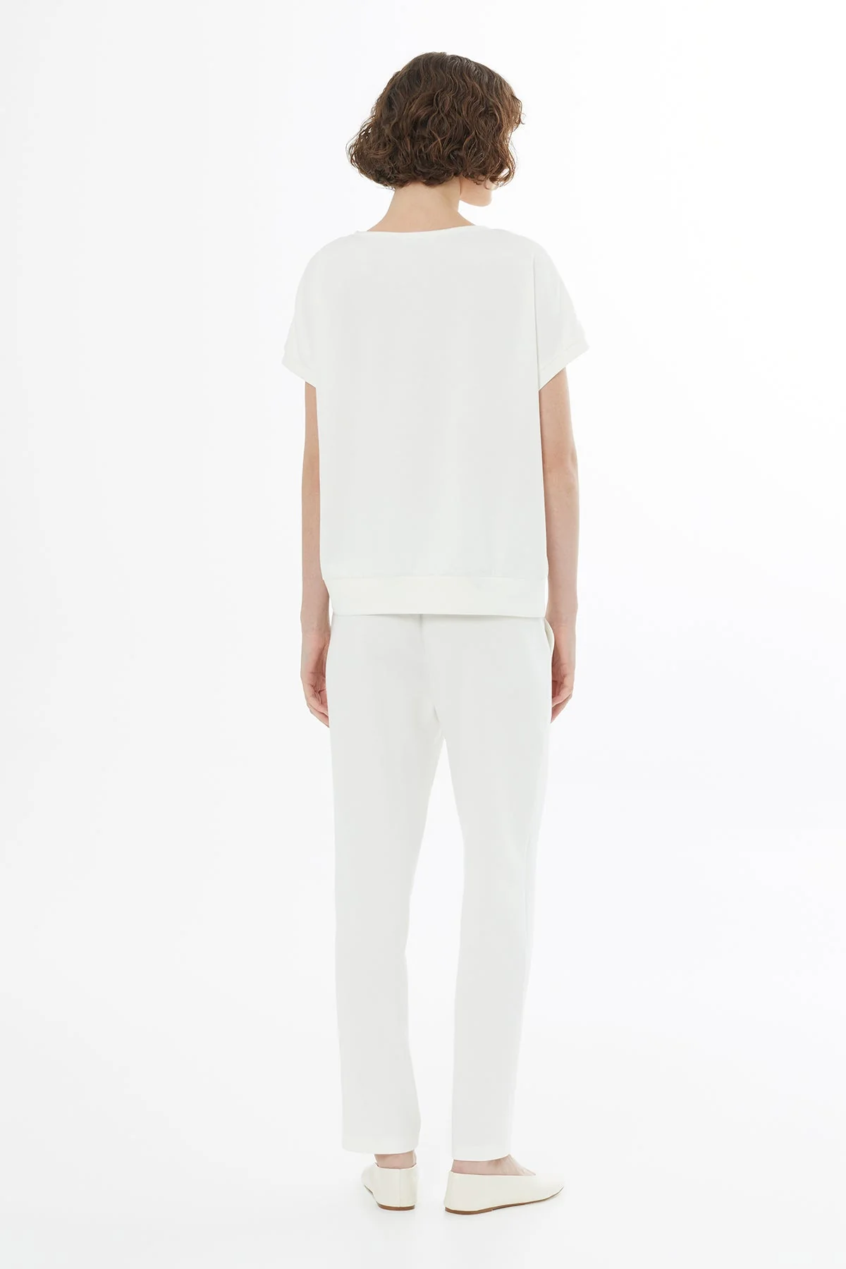 Ecru Rose Embroidered Blouse - Image 5