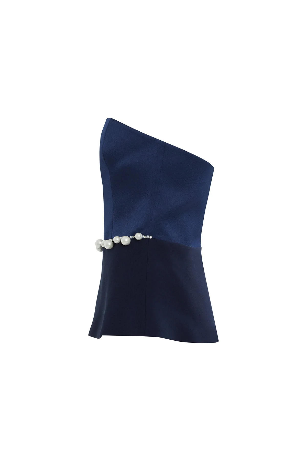 Embroide Strapless Blouse - Image 2