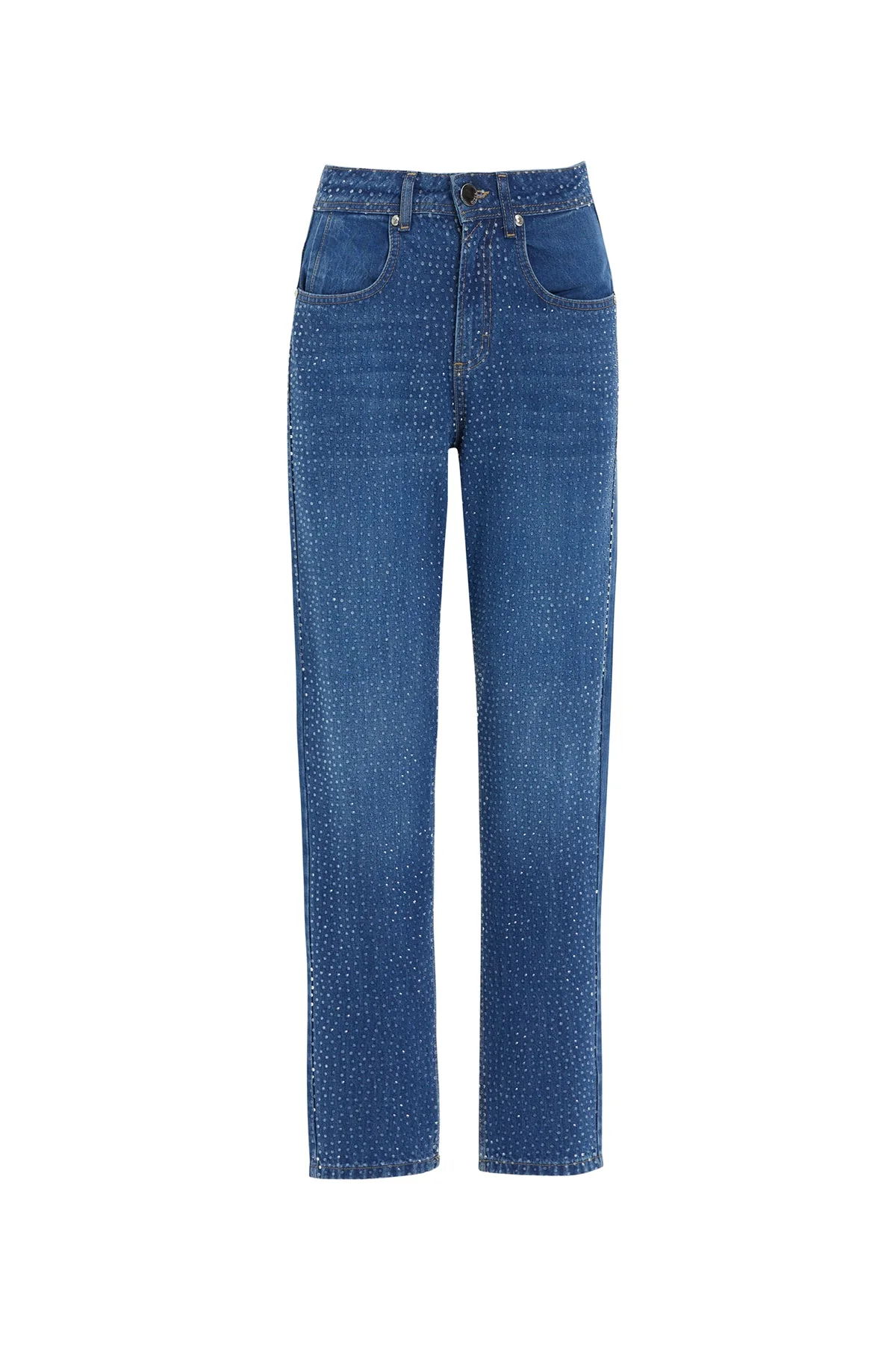 Jacron Detailed Mom Jeans - Image 5