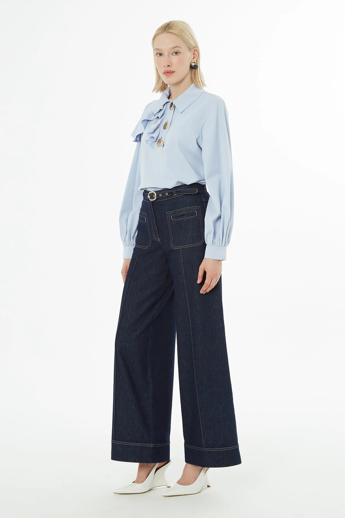 Jean Belted Trousers - Image 2