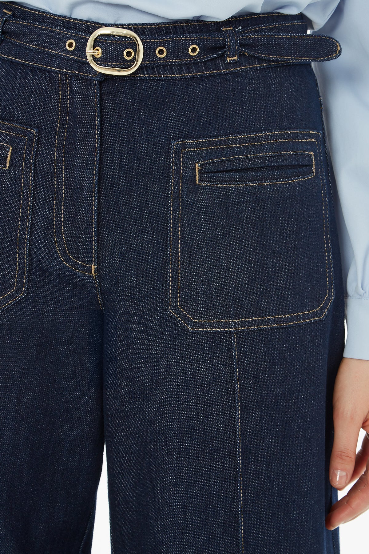 Jean Belted Trousers - Image 4