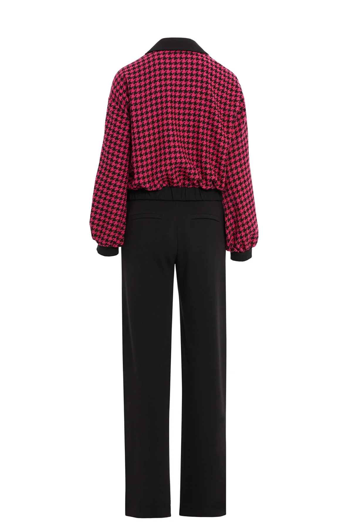 Pink Plaid Jacket Co-Ord Set - Image 3