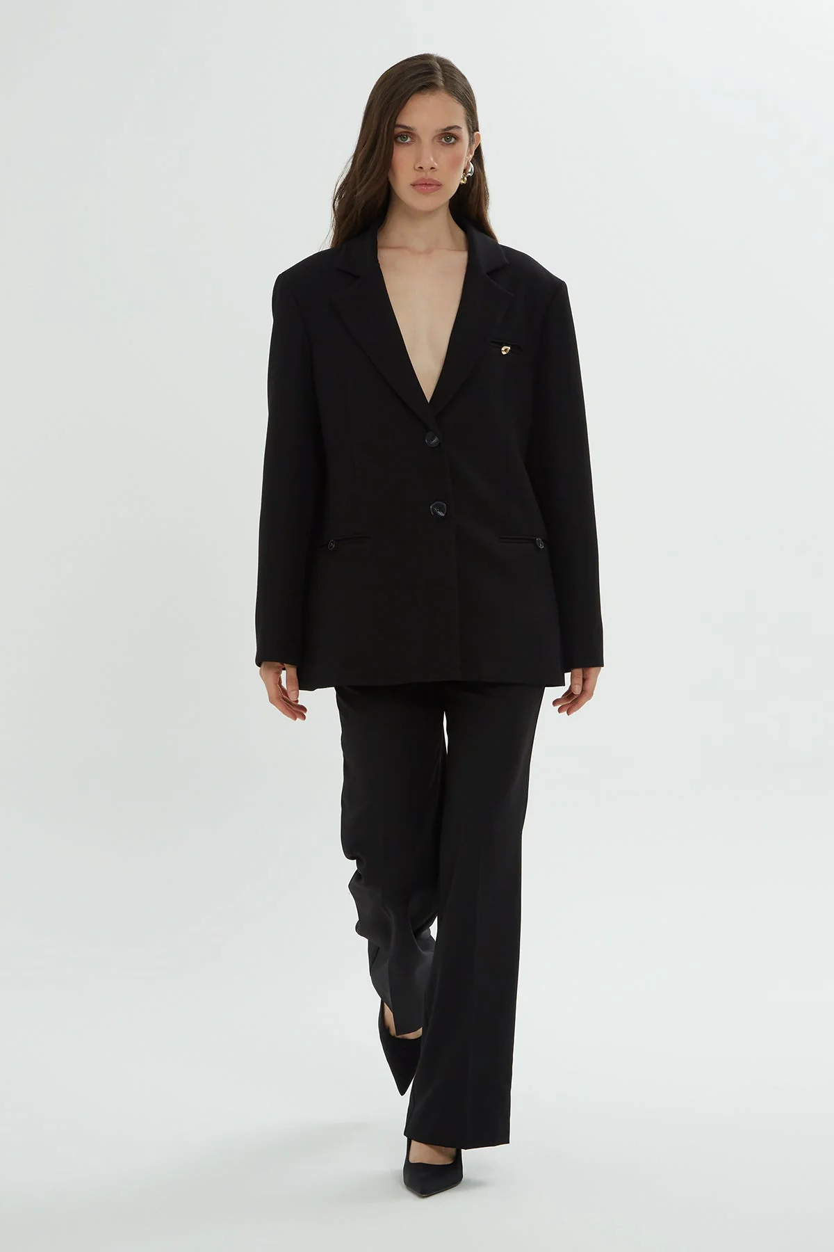 Pocket-Accessory Detail Jacket - Image 4