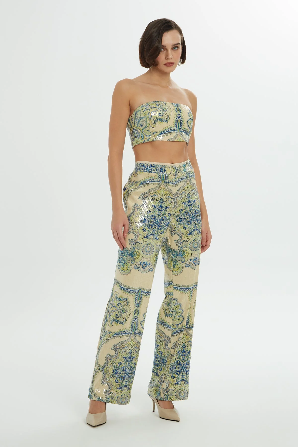 Sequin Detailed Bustier - Image 3