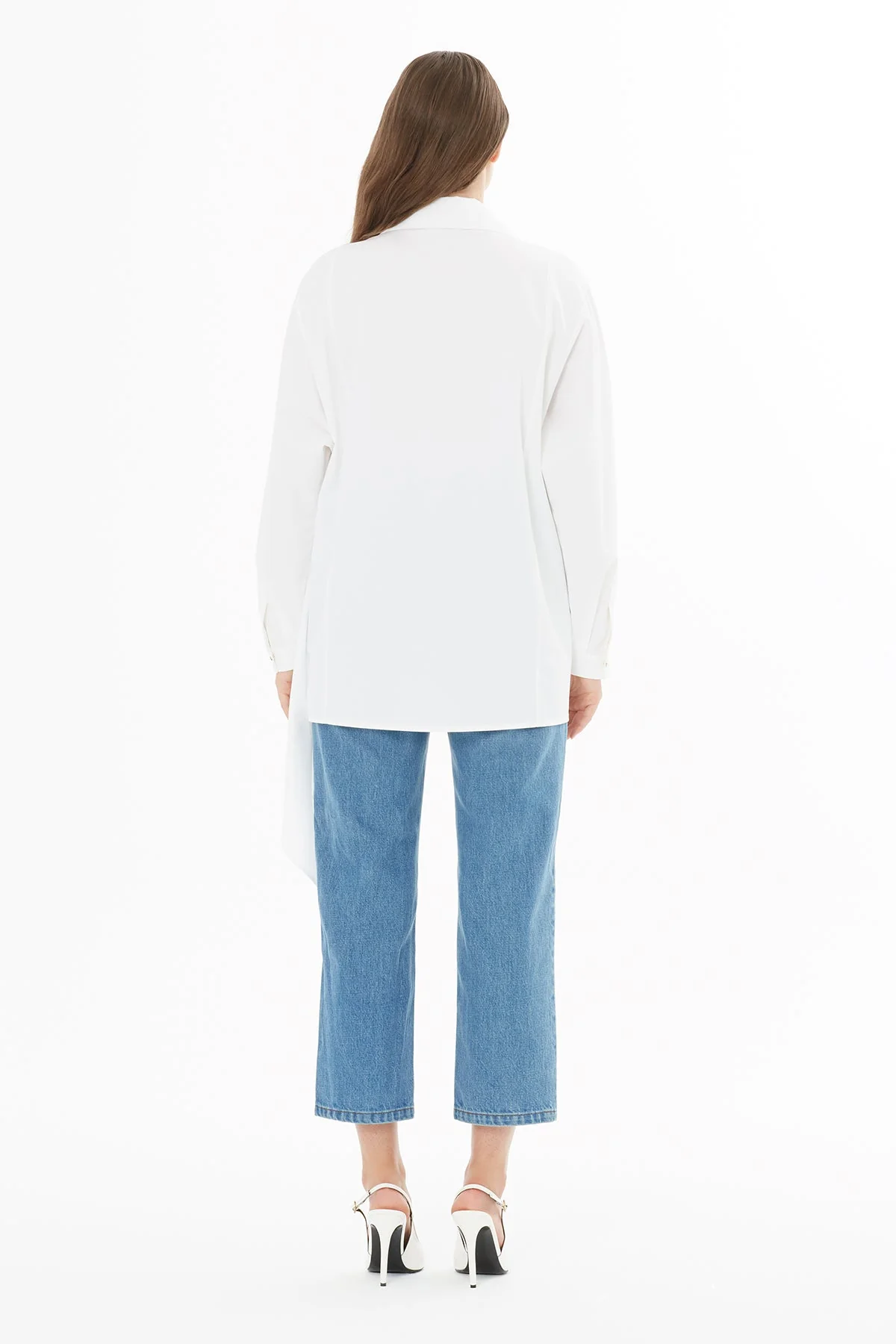 White Shirt with Front Cuffs - Image 3